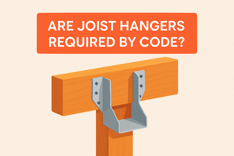 are joist hangers required by code image
