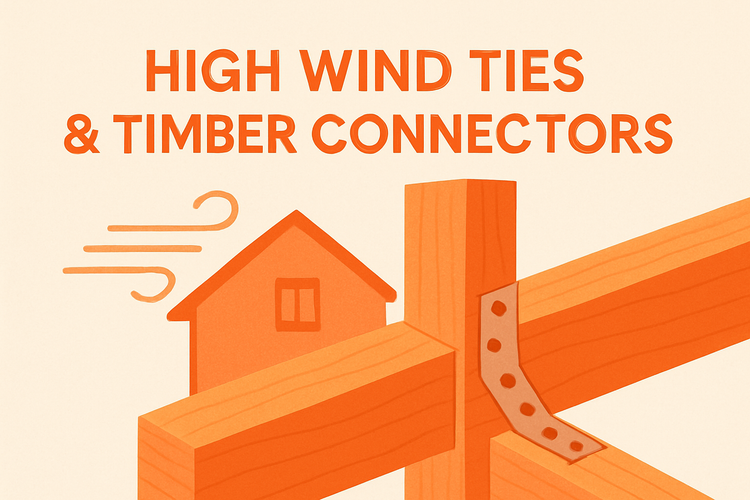 Complete guide to High Wind ties & timber connectors for timber projects image