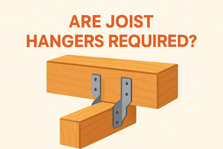 are joist hangers required image