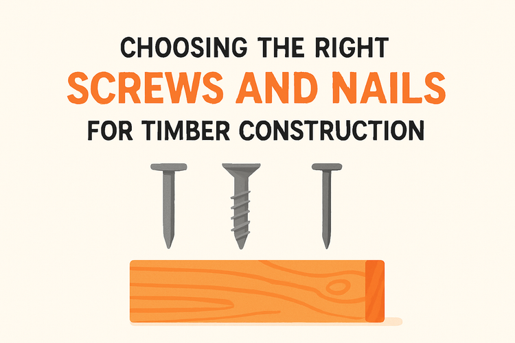 Choosing the Right Screws and Nails for Timber Construction image