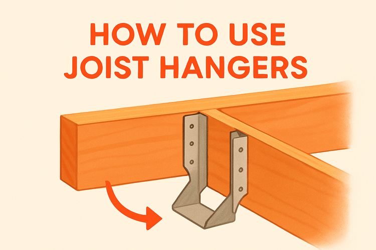 how to use joist hangers image