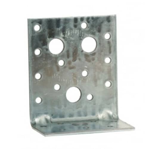 Simpson Strong-Tie AE76-R 90mm x 48mm x 76mm Reinforced Angle Bracket Pre-Galv