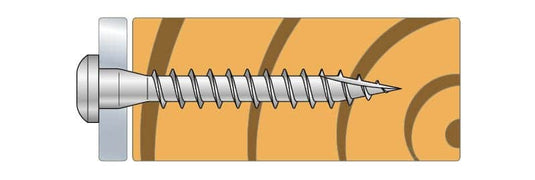 Simpson Strong-Tie CSA 5.0 x 40/1 Connector Screws (Sold individually)