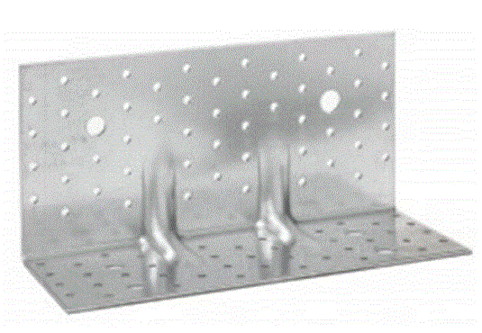 Simpson Strong-Tie ABR255 120 x 100 x 255mm Reinforced Angle Bracket for CLT Pre-Galv