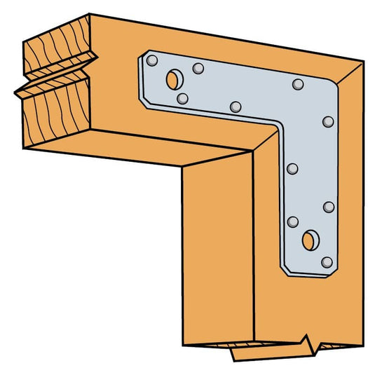 Simpson Strong-Tie Galvanized Metal L bracket 55L / 66L
