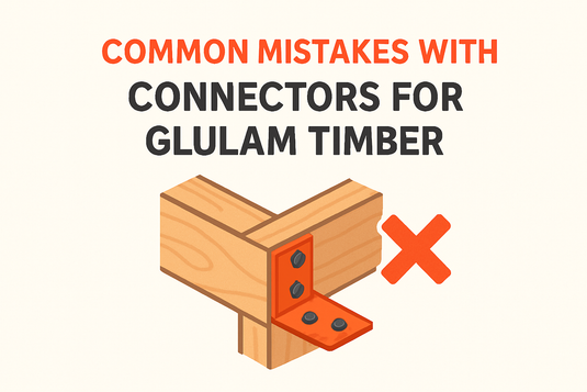 Common mistakes with Connectors for Glulam Timber for timber projects image