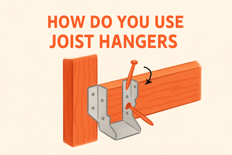 how do you use joist hangers image