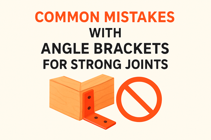 Common Mistakes With Angle Brackets For Strong Joints