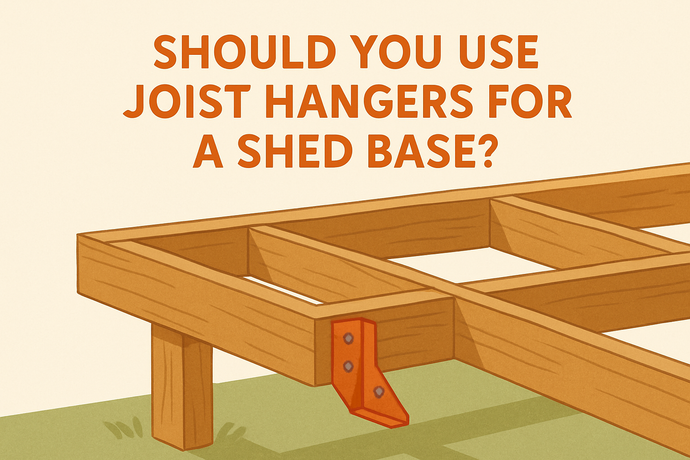 Should You Use Joist Hangers For A Shed Base