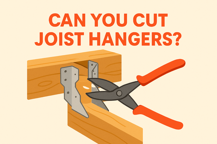 Can You Cut Joist Hangers