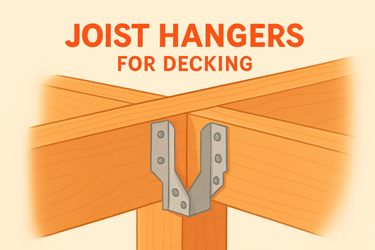 what joist hangers for decking image
