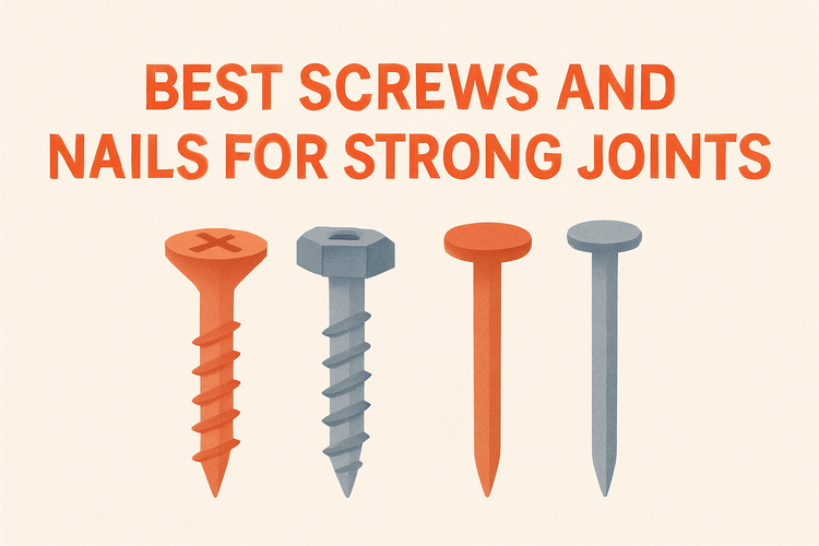 Best Screws and nails for strong joints image