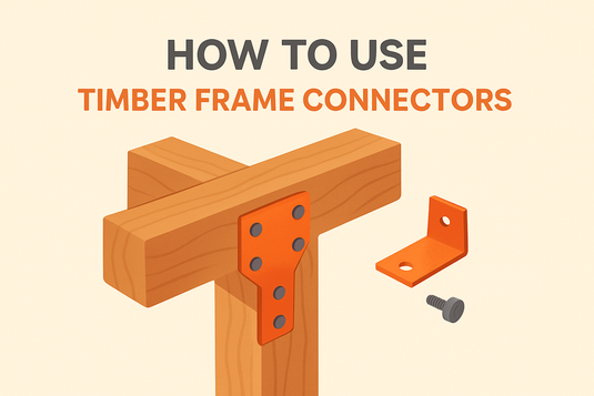 How to use Timber Frame Connectors image