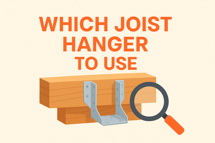 Which Joist Hanger To Use