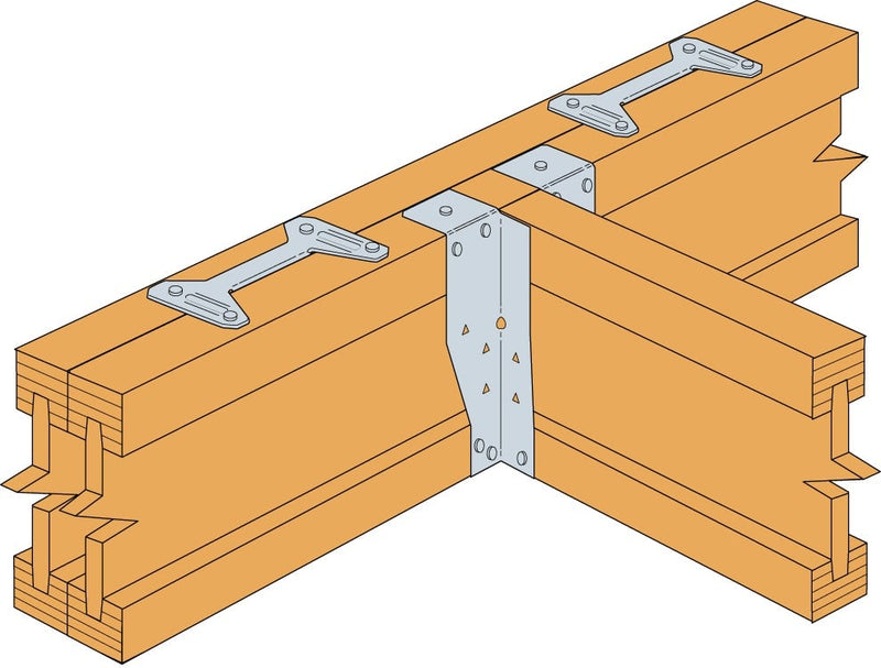 Load image into Gallery viewer, Simpson Strong-Tie MJC Multiple Metal Web Joist Connector Pre Galvanised Mild Steel
