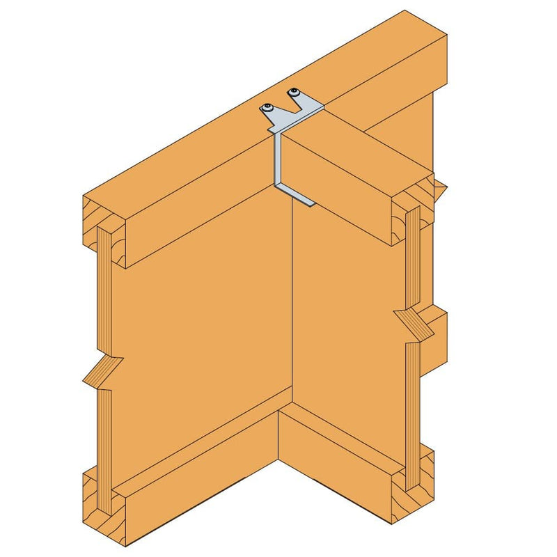 Load image into Gallery viewer, Simpson Strong-Tie ZS35N - ZS38N- ZS45N - ZS47N Steel Slotted Z Clip
